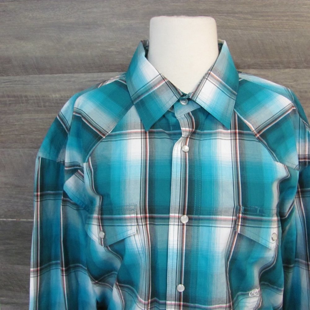 ROPER  MENS WESTERN STYLE RODEO SHIRT - Picture 4 of 12